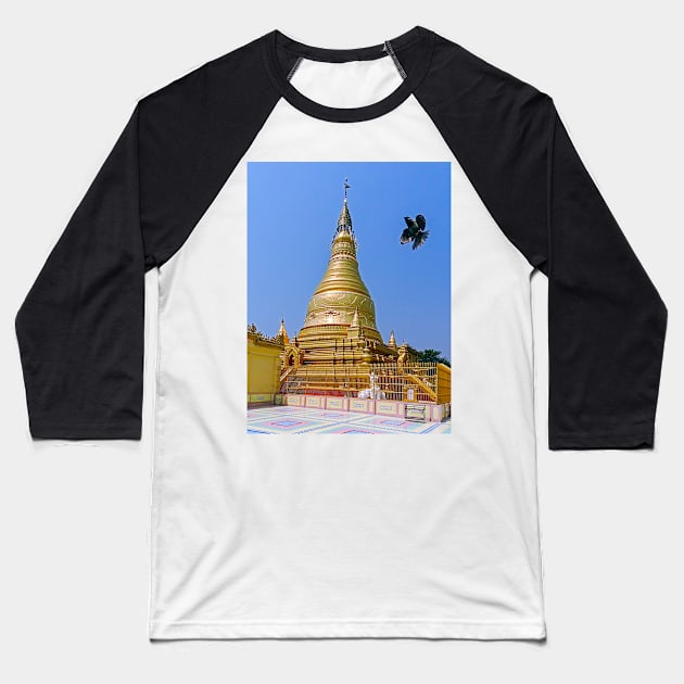 Soon U Ponya Shin Paya. Baseball T-Shirt by bulljup